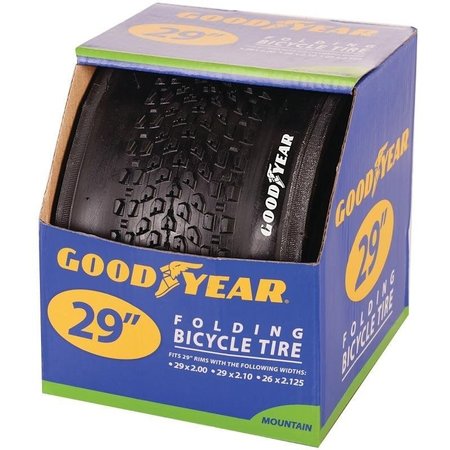 KENT 91065 Mountain Bike Tire, Folding, Black, For 29 x 2 to 218 in Rim 91132